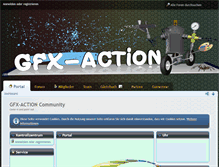 Tablet Screenshot of gfx-action.de